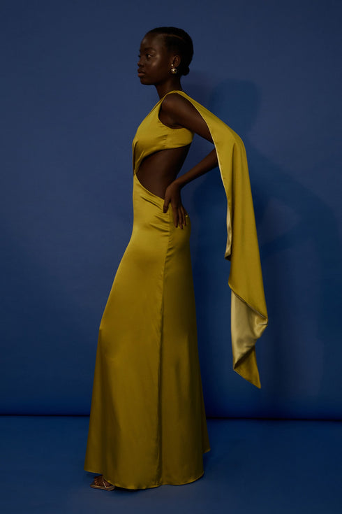 Vestido Azalea Limón Cítrico