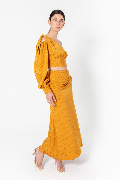 Falda Paula Cinnamon