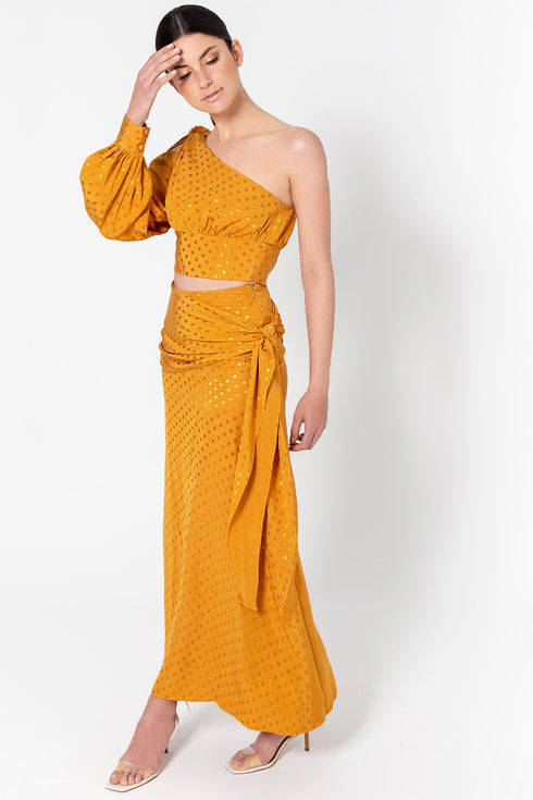 Falda Paula Cinnamon