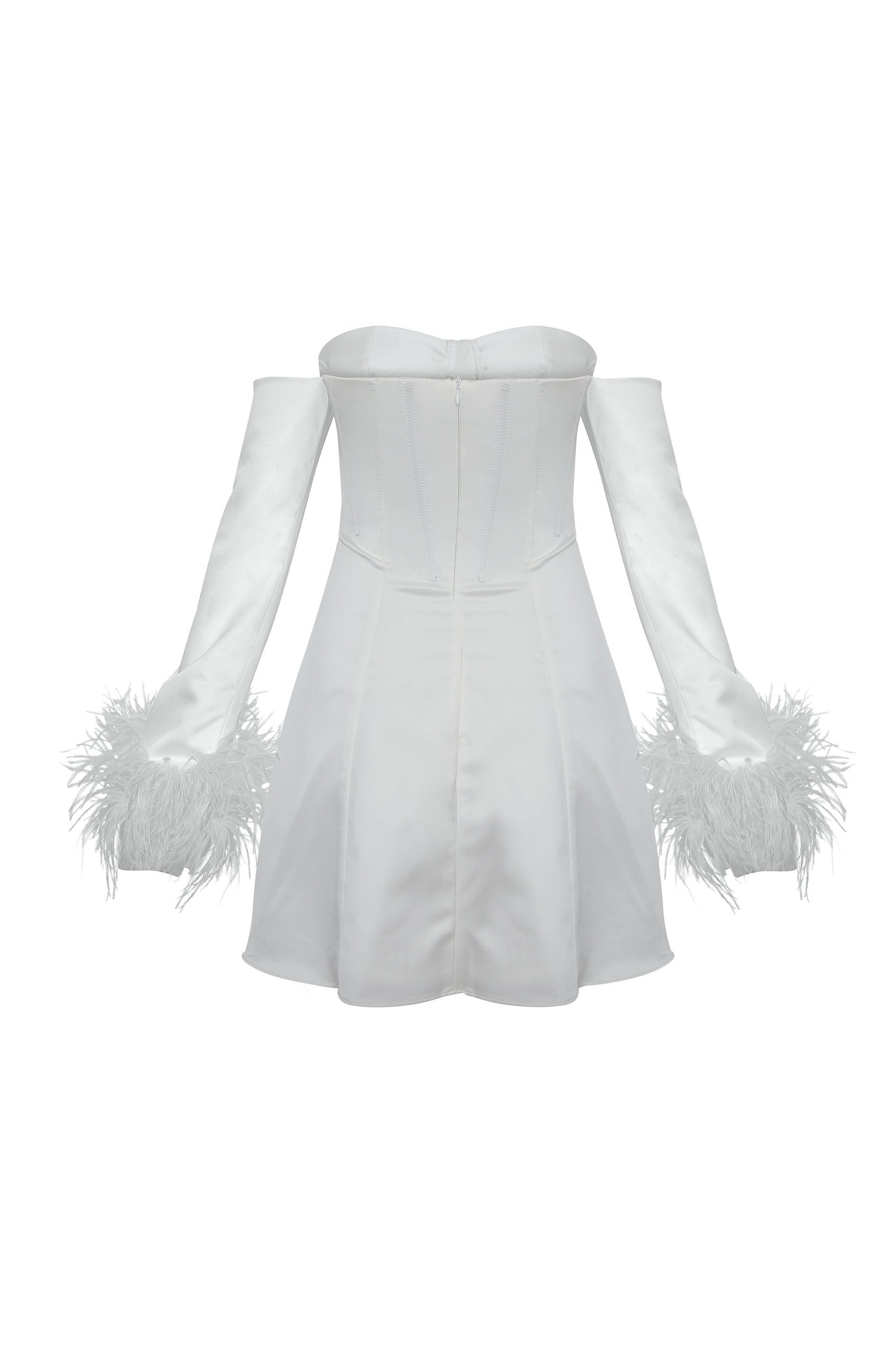 Anniversary Mini Dress Blanco